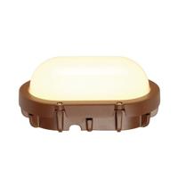 Plafond/ wandlamp TERANG roestkleur 1xLED 3000K - thumbnail