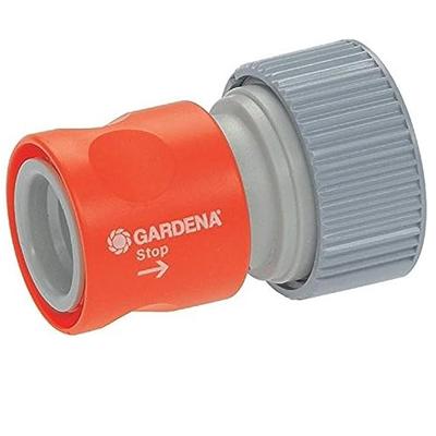 GARDENA Prof-System overgangsstuk met waterstop 19 mm (1/2") koppeling - thumbnail