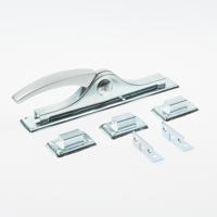 Nemef pompespagnolet - voor staaf 9 mm - geëloxeerd F1 - 1e34 - thumbnail