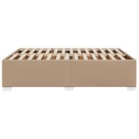 Bedframe kunstleer cappuccinokleurig 140x190 cm - thumbnail