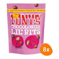 Tony's Chocolonely - Lil'Bits Melk marshmallow & biscuit mix - 8x 120g - thumbnail