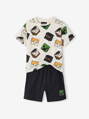 Minecraft pyjama babyset voor jongens antraciet