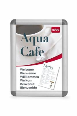 Kliklijst Nobo Premium Plus A3 aluminium | 5 stuks