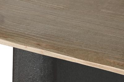 Eettafel Home ESPRIT Natuurlijk Donkerbruin Spar 200 x 90 x 75 cm