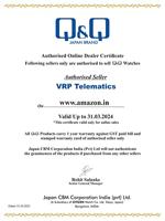 Q&Q VR18J003Y (Ø 43 mm) Heren horloge - thumbnail