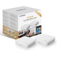 STRONG MESHKIT1200V2 Wifi Mesh, WLAN-repeater voor thuisnetwerk, access point, dual band AC1200, 3 Gigabit Ethernet-poorten, app-bediening, 2 wifi-versterkers, dekking 200 m2, wit - thumbnail