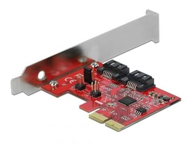 DeLOCK 2 port SATA PCI Express Card with RAID 1 raid-kaart