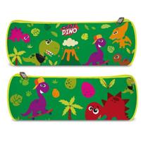 Kids Licensing etui Crazy Dino 22 cm polyester groen - thumbnail