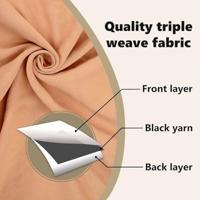 VidaXL Zwart-out gordijnen met ringen 2 pcs licht bruin 260 x 140 cm - thumbnail