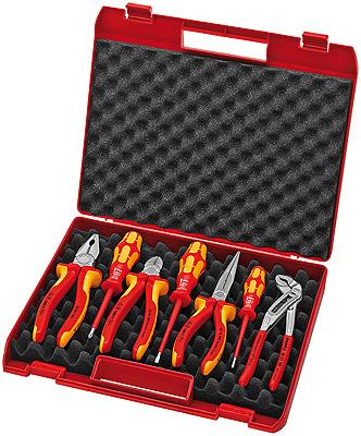 Knipex Gereedschapsbox 7-delig voor de elektro-installatie - 00 21 15 - thumbnail