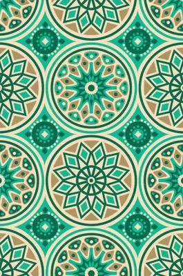 Blommie's lifestyle Buitenkleed 180x120cm C groen