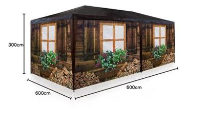 Partytent - Feesttent skihut alpenhut 3x6 mtr