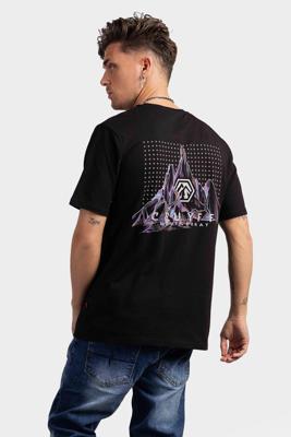 Cruyff Elevate T-Shirt Heren Zwart - Maat M - Kleur: Zwart | Soccerfanshop