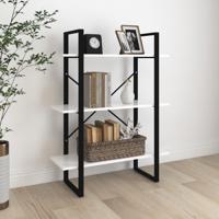 Boekenkast 80x30x105 cm spaanplaat wit - thumbnail