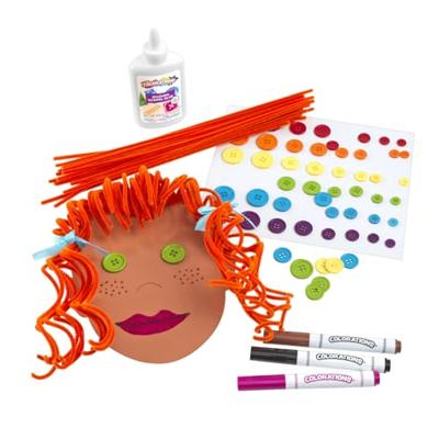 Colorations - colours like me gezichtsvormen, set van 24 (4 kleuren) Colorations - colours like me gezichtsvormen, set van 24 (4 kleuren)