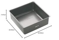 MasterClass - Vierkante bakvorm met losse bodem, 23cm - Masterclass - thumbnail