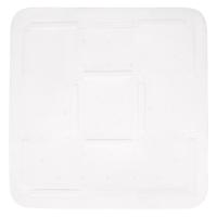 Differnz Tutus inlegmat douche antislip laag 100% PVC 55 x 55 cm wit - thumbnail