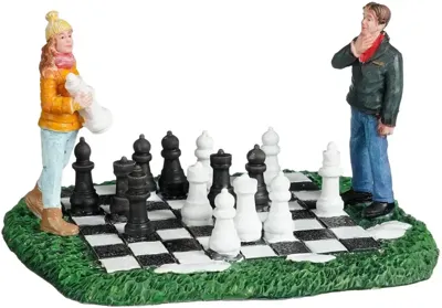 Outdoor chess l12,5xb11,5xh7,5 cm Luville - Luville