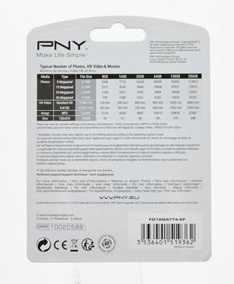 PNY Attaché 4 2.0 16GB USB flash drive USB Type-A Zwart - thumbnail
