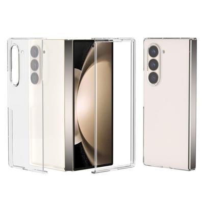 Lunso Samsung Galaxy Z Fold 6 - Backcover hoes - Transparant