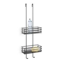 ZACK Iparo hangend doucherek 25,5x14,3x74cm zwart - thumbnail