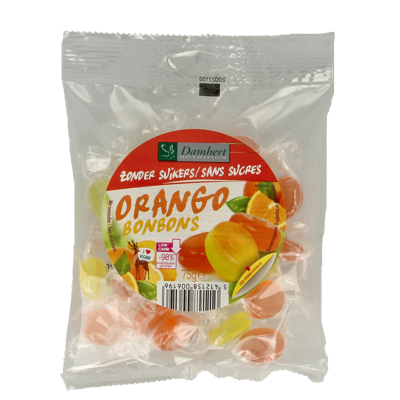 Damhert Orango bonbons 75 Gram