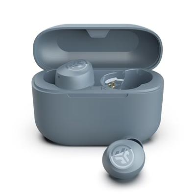 JLab Go Air Pop True Wireless Earphones, Bluetooth Earbuds, Oordopjes Draadloos with 32H Speeltijd, In Ear Headphones with Microfoon, USB-Oplaaddoos, Dubbele Verbinding, EQ3 Geluid, Leisteen