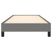 Bedframe zonder matras 90x190 cm stof donkergrijs - thumbnail