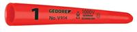 Gedore V 914 1 Isolatieslang 10 mm Inhoud: 1 stuk(s) - thumbnail