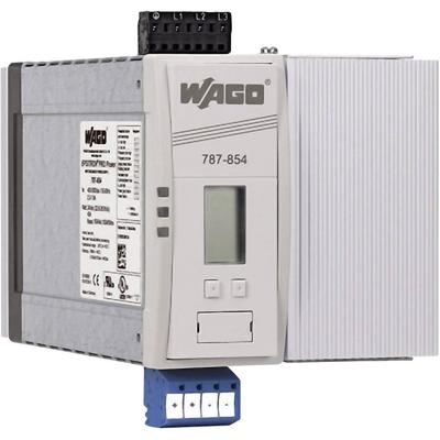 WAGO 787-854/000-005 DIN-rail netvoeding 24 V/DC 40 A Aantal uitgangen:4 x Inhoud 1 stuk(s)