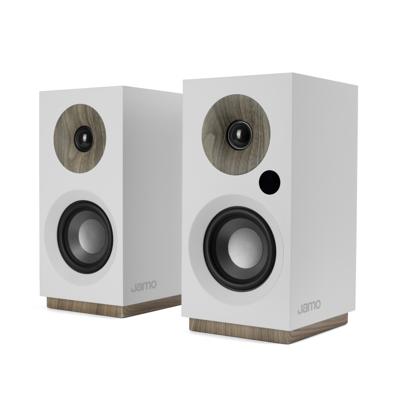 Jamo: S 801 PM Draadloze Boekenplank Speakers 2 stuks - Wit Jamo: S 801 PM Draadloze Boekenplank Speakers 2 stuks - Wit