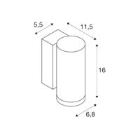 SLV Ronde opbouwspotEnola Round S - 1003422 - thumbnail