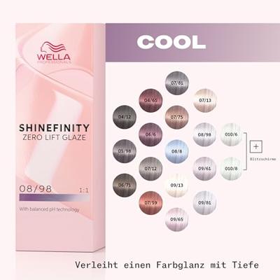 Wella Professionals ShineFinity Zero Lift Glaze 08/98 Silver Pearl 60ml