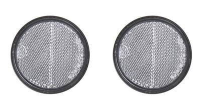 Pro+ Reflector wit 58mm zelfklevend met grondplaat 2 stuks in blister