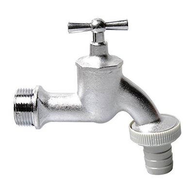 Kirchhoff Messing uitlaatventiel met T-greep, chroommat, 3/4"ET x 1"ET x 3/4" mondstuk - 986181155