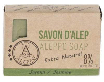 Aleppo Zeep Jasmijn - 8% Laurel Bay Oil - 100 gram