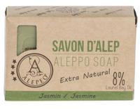 Aleppo Zeep Jasmijn - 8% Laurel Bay Oil - 100 gram - thumbnail