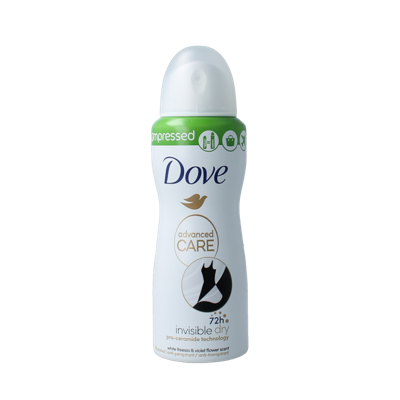 Dove Deodorant spray invisible dry 100 Milliliter