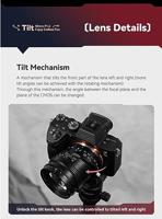 TTartisan Tilt 50mm F1.4 voor MFT mount zwart - thumbnail