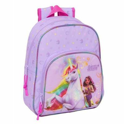 Schoolrugzak Unicorn Academy Lila 28 x 34 x 10 cm