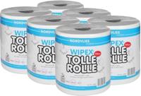 NORDVLIES poetspapier "wipex tolle rolle" towel white 100m wipex great roller - thumbnail