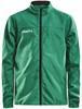 Craft 1907381 Rush Wind Jacket JR - Team Green - 158/164