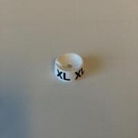 MB wit/zwart XL voor op kledinghanger - thumbnail
