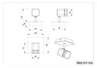 Trio Richtbare wandspotRoubaix - R82151131 - thumbnail