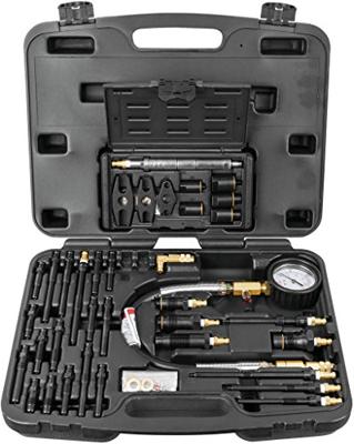 KS Tools 150.3660 Compressietestapparaat set voor dieselmotoren, 36-delig