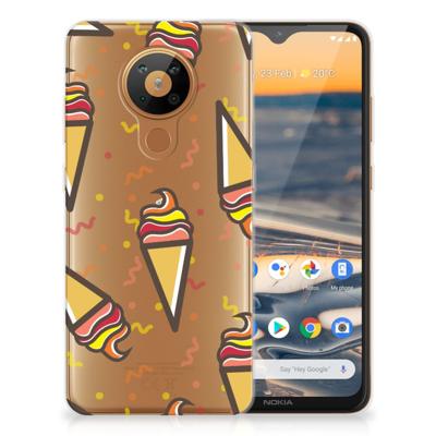 Nokia 5.3 | Siliconen Case | Icecream