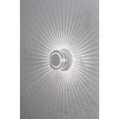 Konstsmide Monza 7932-310 LED-buitenlamp (wand) Energielabel: G (A - G) LED LED vast ingebouwd 5 W Aluminium
