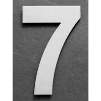 Merkloos Rvs huisnummer 7 - thumbnail