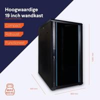 DSI 22U serverkast met glazen deur - DS6822 server rack - thumbnail