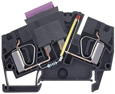 Weidmüller 1814700000-1 Zekering-serieklem Spanveer Zwart 1 stuk(s)